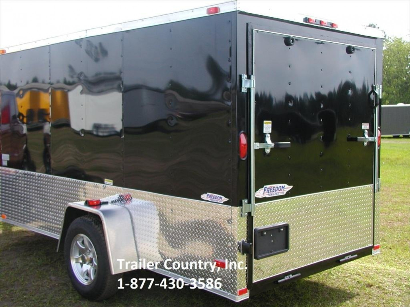 New 2026 Brand New 6x12 Single Axle, MOTORCYCLE Trailer - Dexter axle, ATP, STAR MAG WHEELS