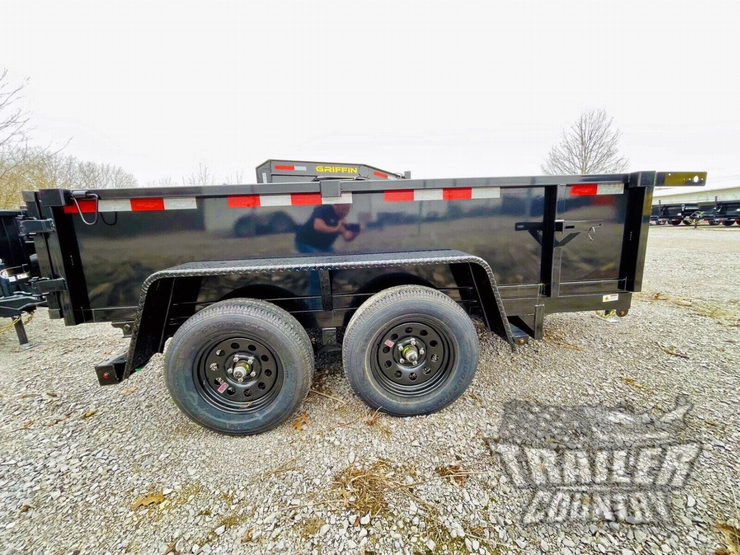 New 2026 New 6' x 10' Single Cylinder Hydraulic Dump Trailer w/ 22" High Sides
