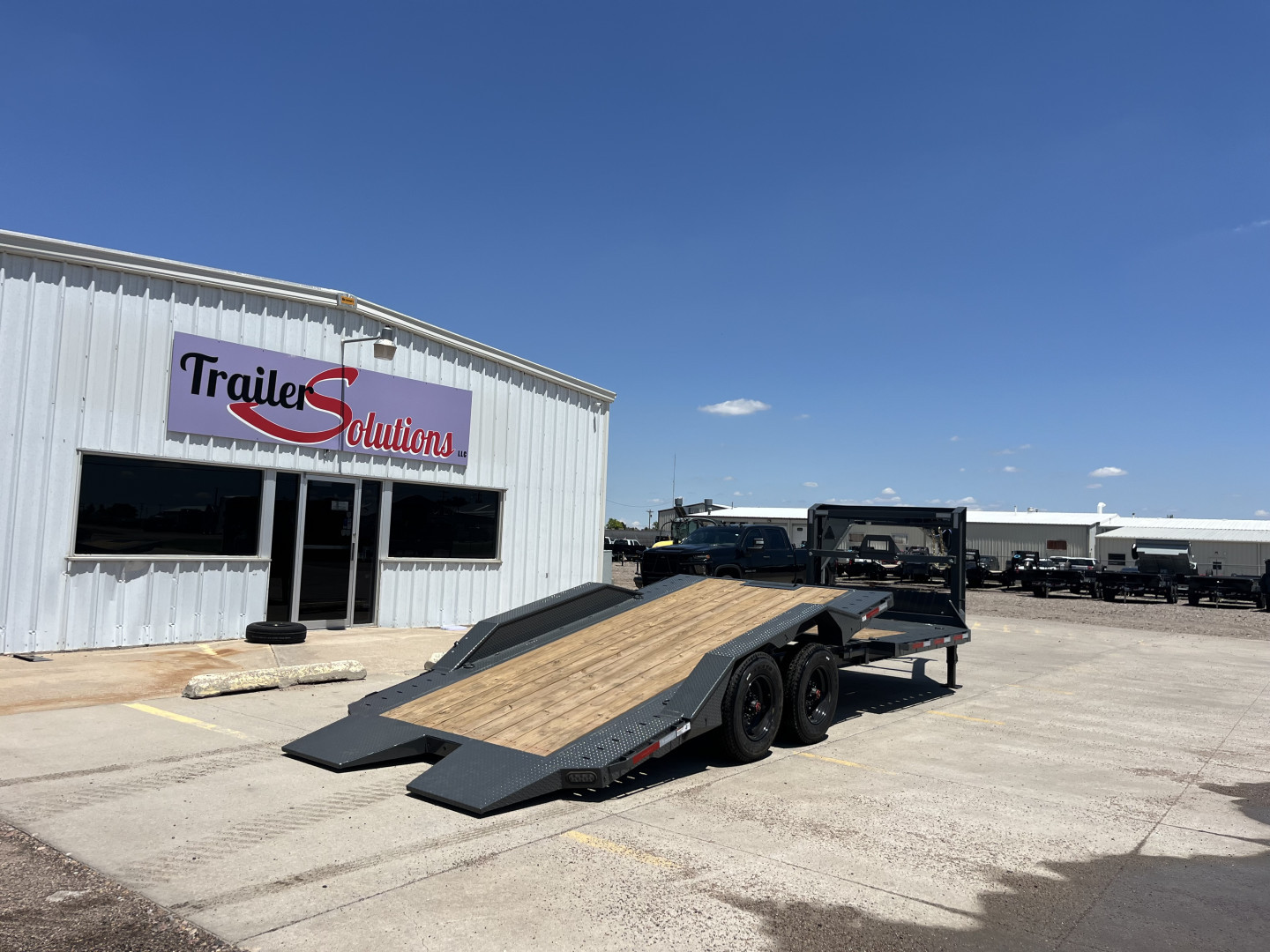 New 2025 RawMaxx 20K Tilt Trailer With Drive-Over Fenders
