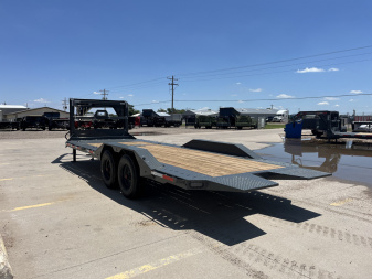 New 2025 RawMaxx 20K Tilt Trailer With Drive-Over Fenders