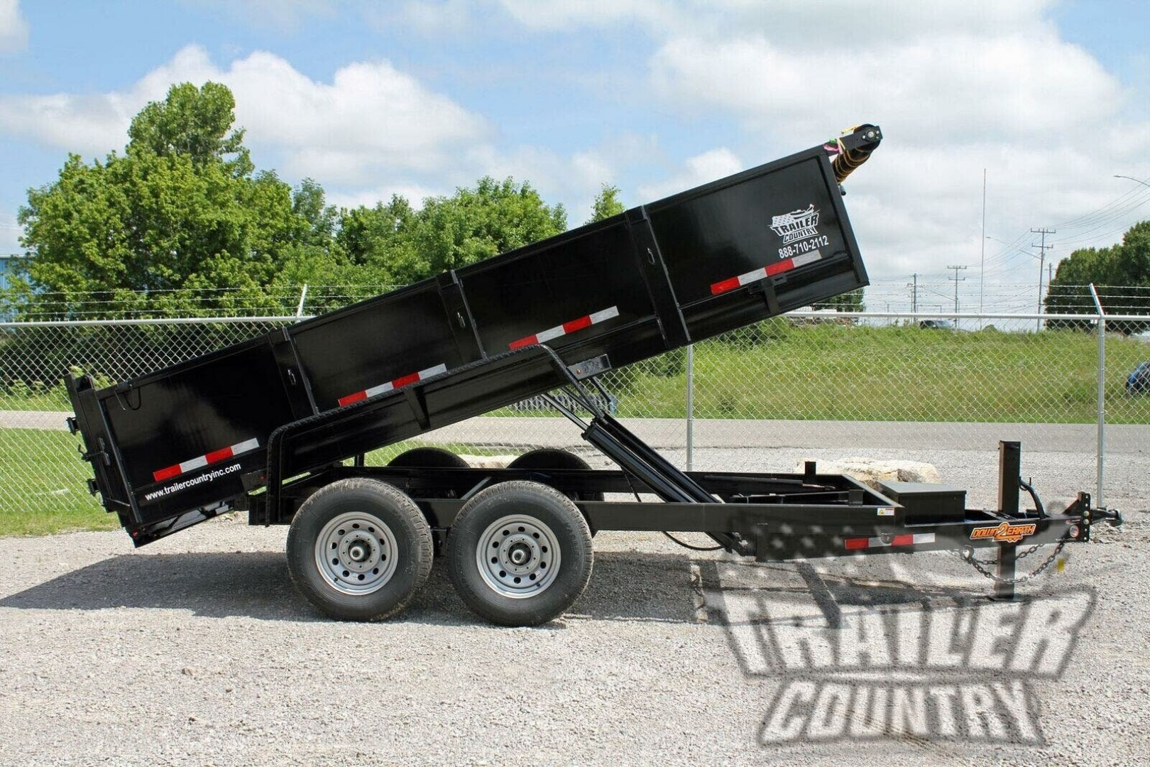 New 2026 Brand New Model 7'x14' Tandem Axle, Bumper Pull, Dual Cylinder Hydraulic Dump