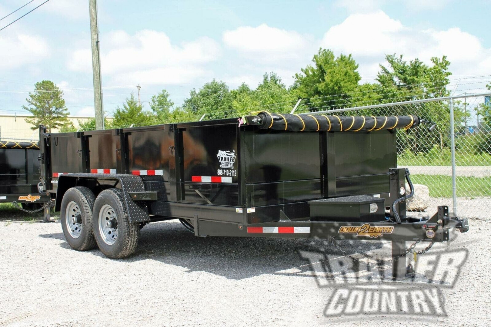 New 2026 Brand New Model 7'x14' Tandem Axle, Bumper Pull, Dual Cylinder Hydraulic Dump