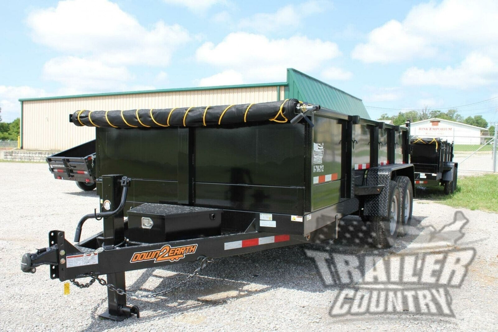 New 2026 Brand New Model 7'x14' Tandem Axle, Bumper Pull, Dual Cylinder Hydraulic Dump