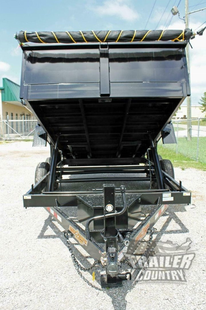 New 2026 Brand New Model 7'x14' Tandem Axle, Bumper Pull, Dual Cylinder Hydraulic Dump