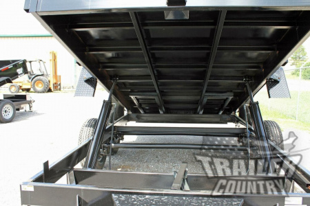 New 2026 Brand New Model 7'x14' Tandem Axle, Bumper Pull, Dual Cylinder Hydraulic Dump