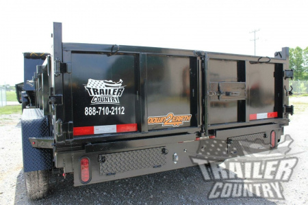 New 2026 Brand New Model 7'x14' Tandem Axle, Bumper Pull, Dual Cylinder Hydraulic Dump