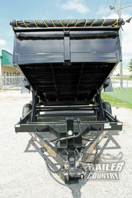 New 2026 Brand New Model 7'x14' Tandem Axle, Bumper Pull, Dual Cylinder Hydraulic Dump
