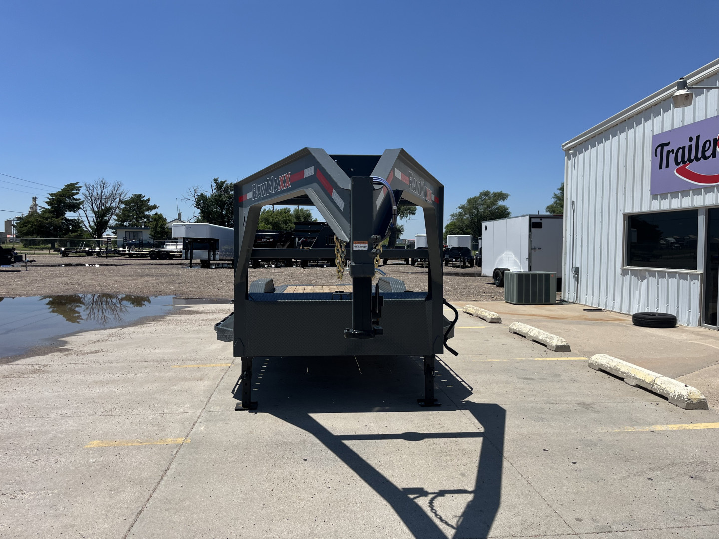 New 2025 RawMaxx 20K Tilt Trailer With Drive-Over Fenders