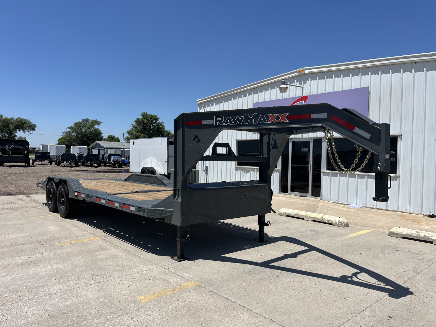 New 2025 RawMaxx 20K Tilt Trailer With Drive-Over Fenders