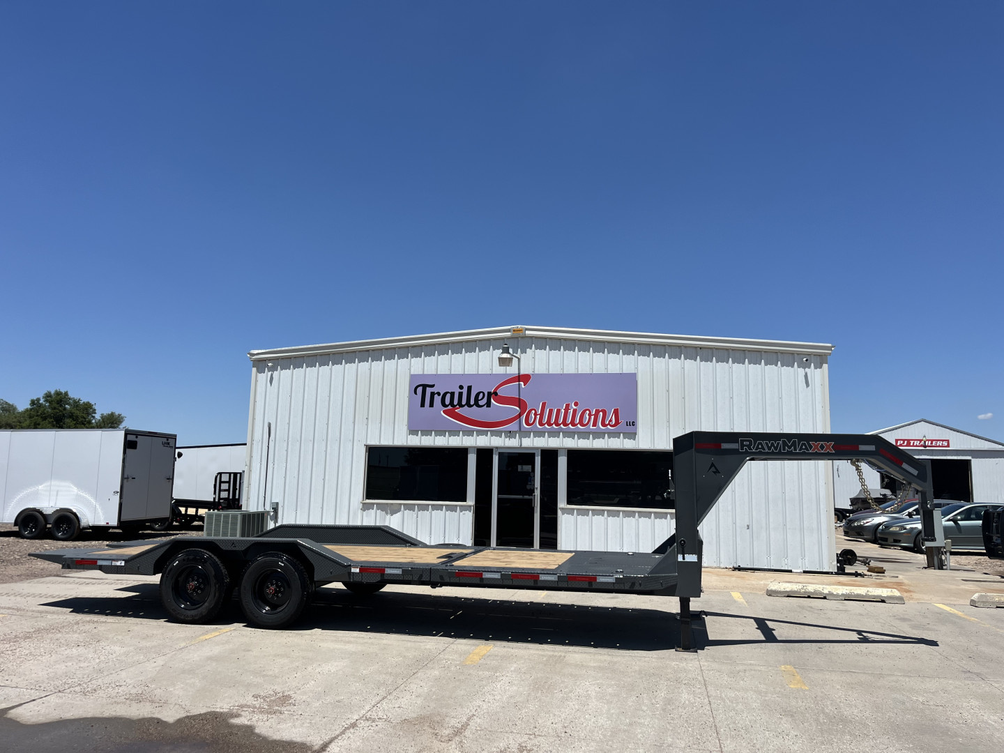 New 2025 RawMaxx 20K Tilt Trailer With Drive-Over Fenders