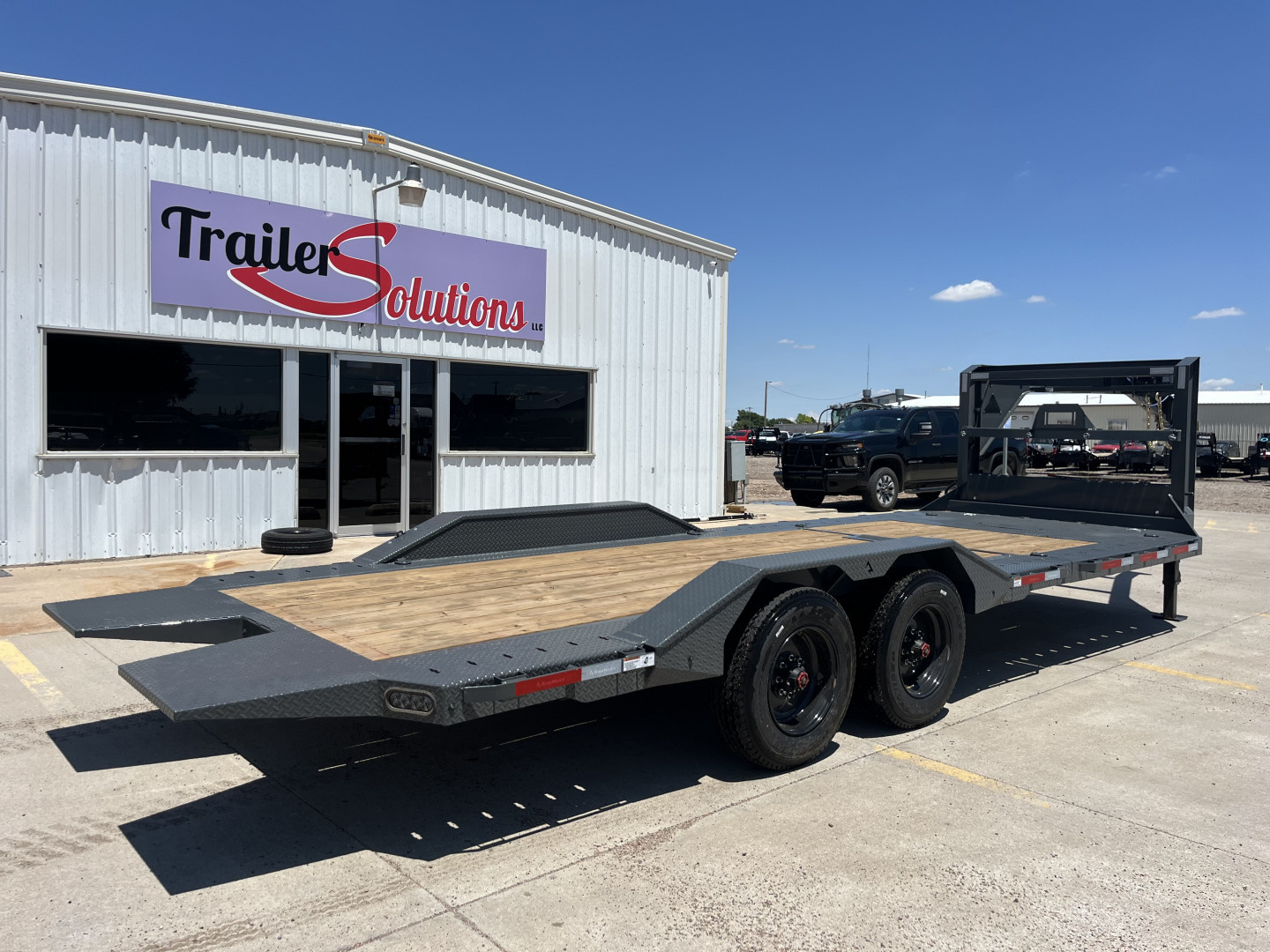 New 2025 RawMaxx 20K Tilt Trailer With Drive-Over Fenders