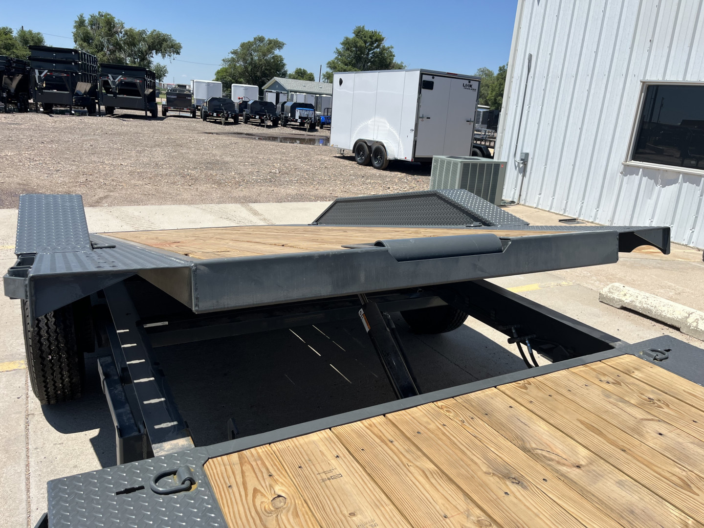 New 2025 RawMaxx 20K Tilt Trailer With Drive-Over Fenders