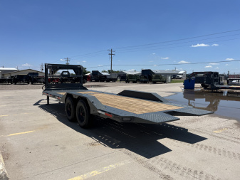 New 2025 RawMaxx 20K Tilt Trailer With Drive-Over Fenders