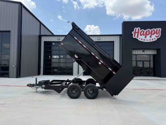 New 2026 PJ 72"x12' BP Tandem Axle Dump w/ 48" Sides – D3