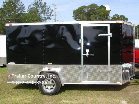 New 2026 Brand New 6x12 Single Axle, MOTORCYCLE Trailer - Dexter axle, ATP, STAR MAG WHEELS