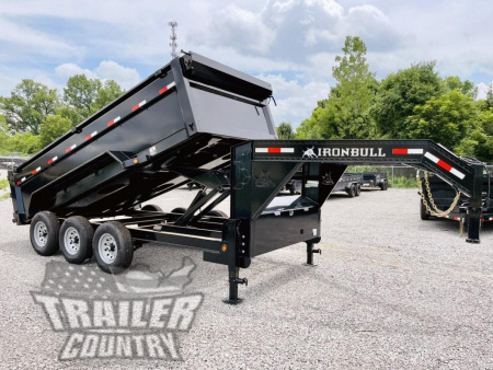 New 2026 NEW 7 x 16 Dump Trailer w/ 36" High Sides, Remote Power Up & Down, Plus MORE