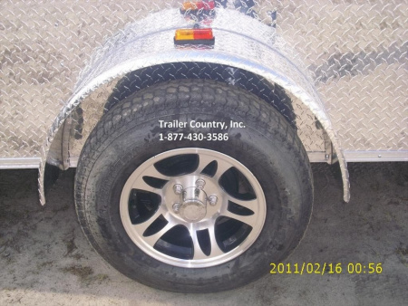 New 2026 Brand New Elite Series Custom Motorcycle 6x12 Single Axle, V-Nosed Enclosed Trailer