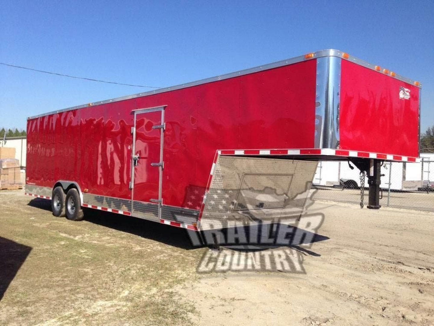 New 2026 NEW 8.5 x 26 + 8' RISER Tandem Axle Enclosed Gooseneck Cargo ...