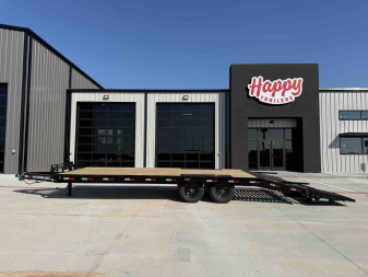 2026 PJ 102"x24' BP 8" I-Beam Deckover Trailer – F8