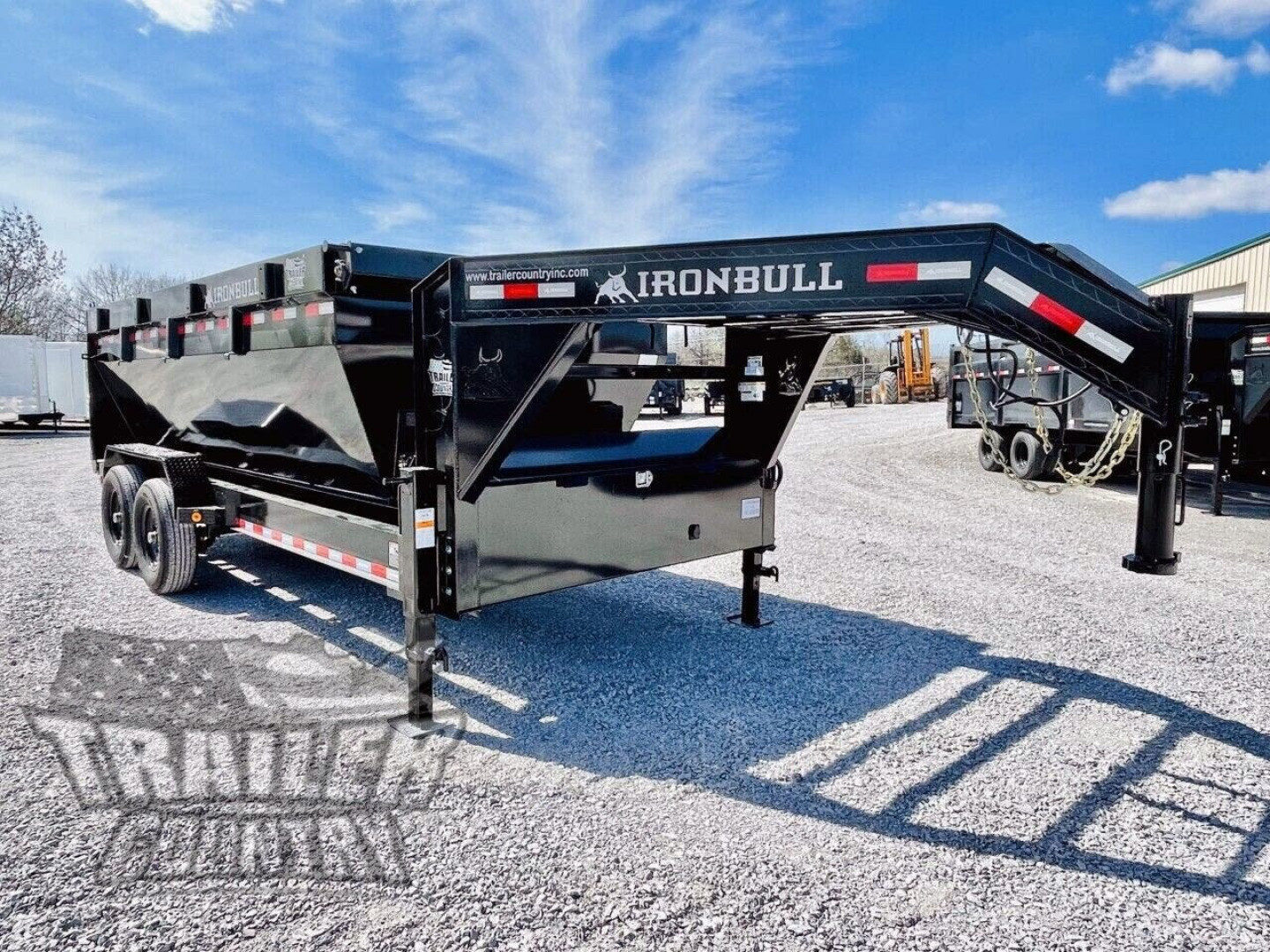 New 2026 New 83" x 16' , 14K Tandem Axle GN Roll-Off Dump Trailer w/ 1 = Stackable Dump Bin