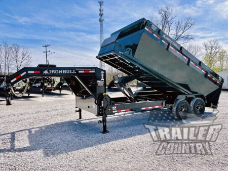 New 2026 New 83" x 16' , 14K Tandem Axle GN Roll-Off Dump Trailer w/ 1 = Stackable Dump Bin