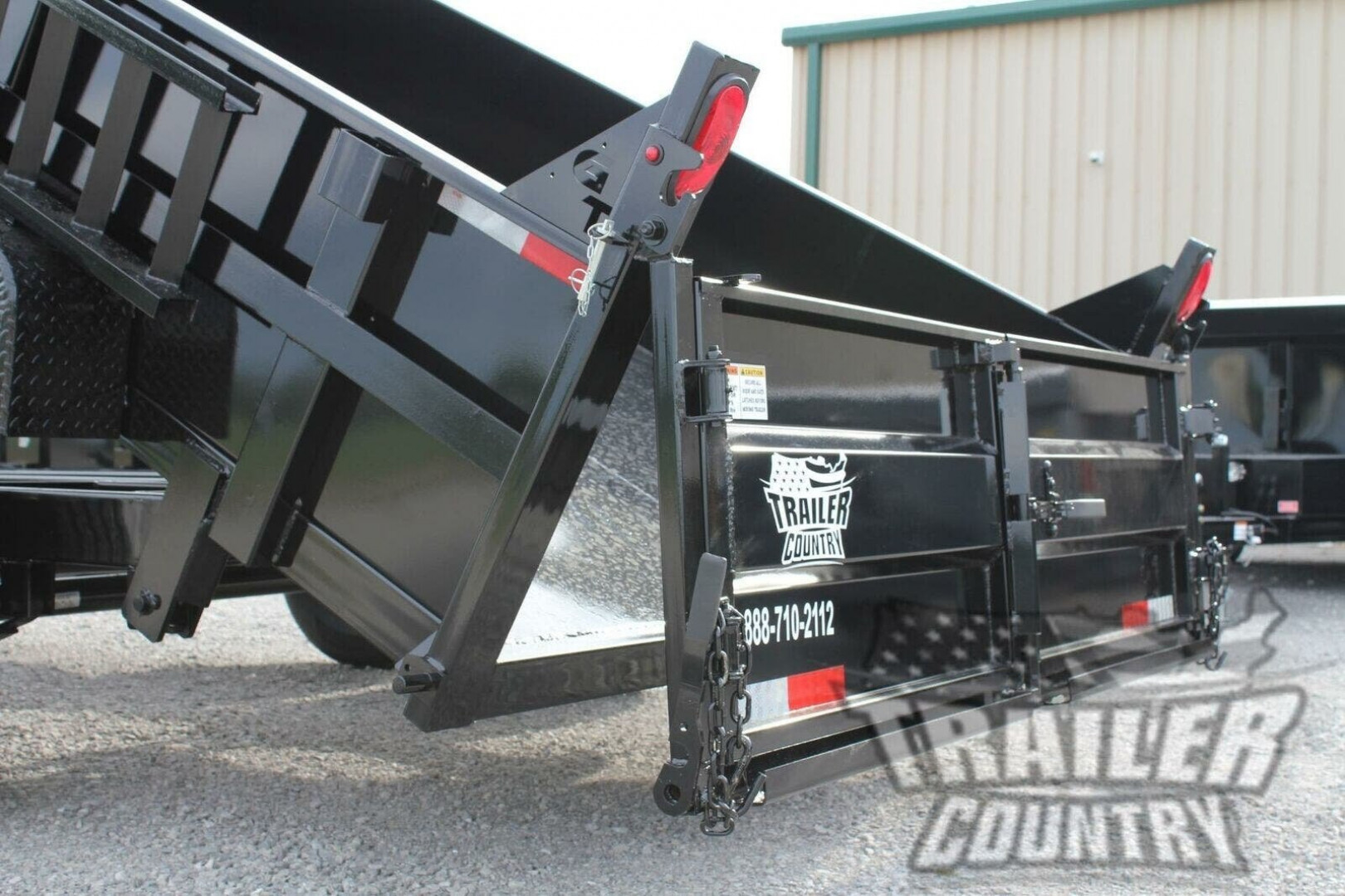 New Brand New 7' x 14' Bumper Pull Hydraulic Dump Trailer w/ 24" High Sides
