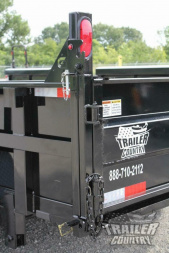 New Brand New 7' x 14' Bumper Pull Hydraulic Dump Trailer w/ 24" High Sides