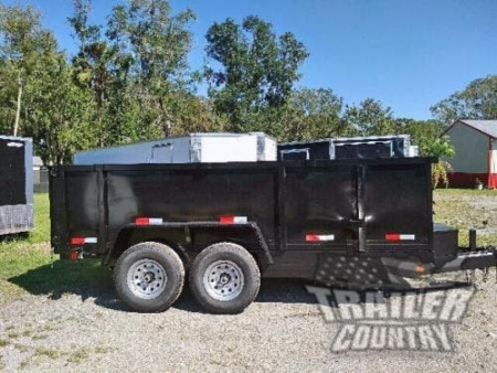New 2026 Brand New Model 7'x14' Tandem Axle, Hydraulic Dump Trailer w/ 36' High Sides