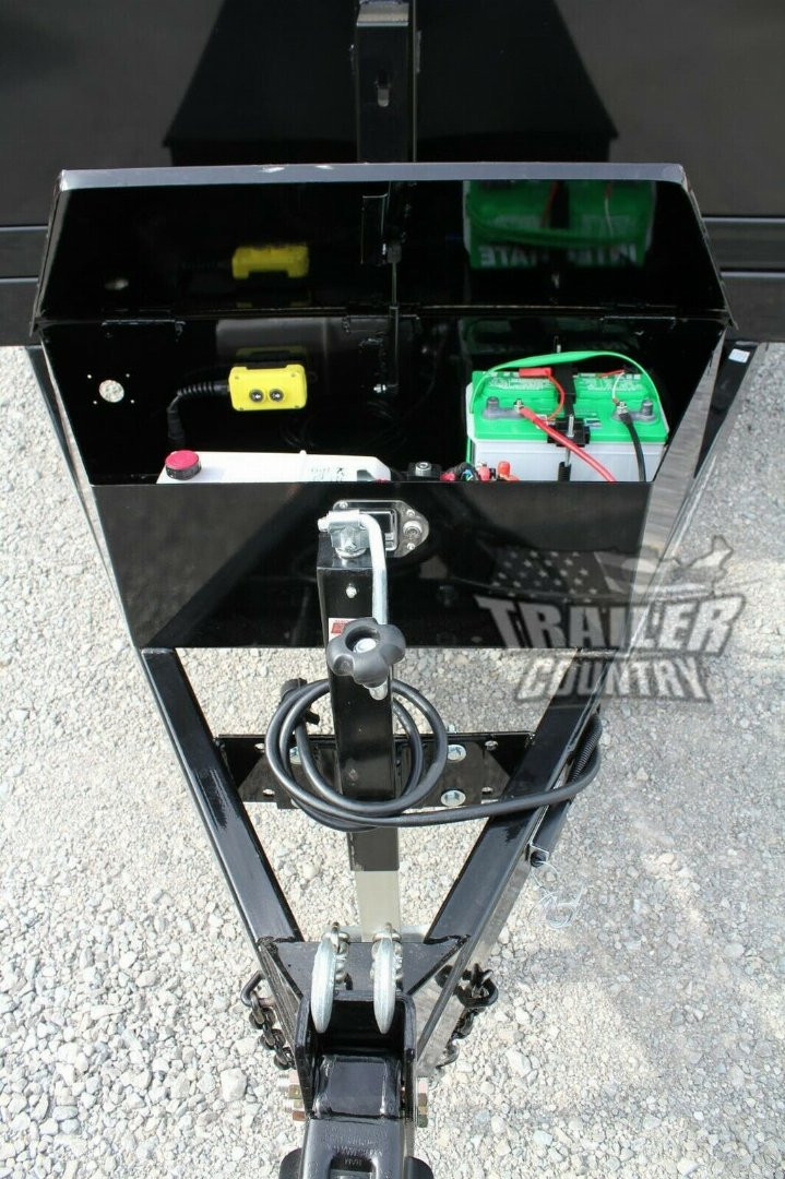 New Brand New 7' x 16' Bumper Pull Hydraulic Dump Trailer w/ 24" High Sides