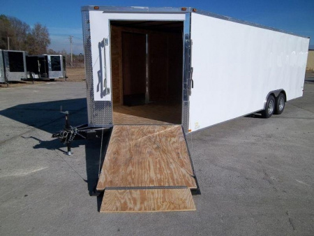 New 2026 NEW 8.5 x 24 Tandem Axle, Enclosed/Carhauler Trailer. (10,400 LB GVWR)