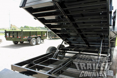 New Brand New 7' x 14'  Hydraulic Dump Trailer w/ 36" High Sides