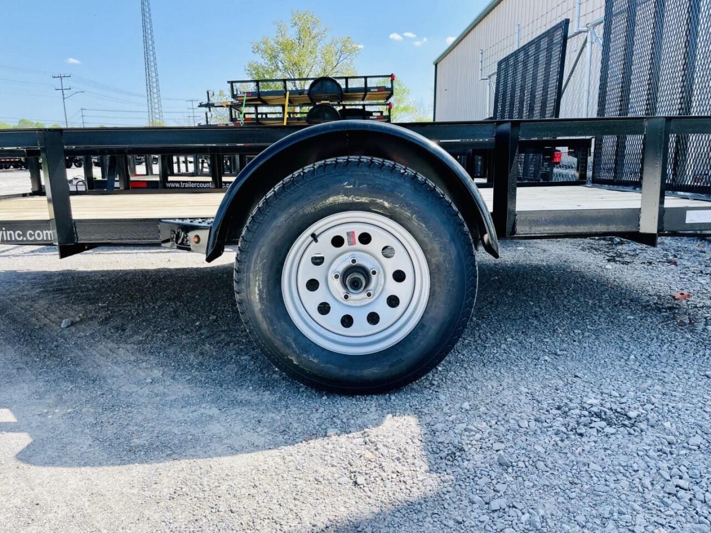 New Brand NEW 76" x 12' UTILITY TRAILER with Fold Down Ramp Gate, Single Axle