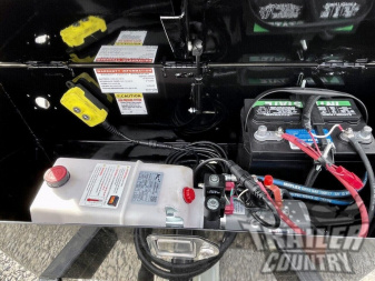 New NEW 7x14x48 Dual Cylinder Hydraulic Dump Trailer w/Spreader Gate