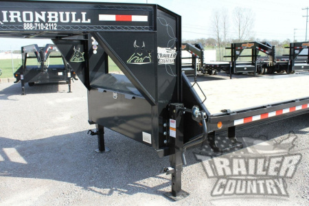 New 2026 New 8' x 30' (25' + 5') Heavy Duty 14K Tandem Axle Gooseneck Equipment Hauler Trailer w/ Rampage Ramps.