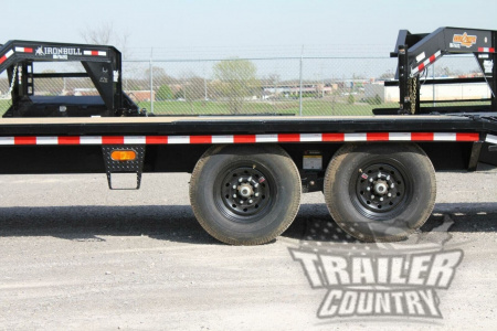 New 2026 New 8' x 30' (25' + 5') Heavy Duty 14K Tandem Axle Gooseneck Equipment Hauler Trailer w/ Rampage Ramps.