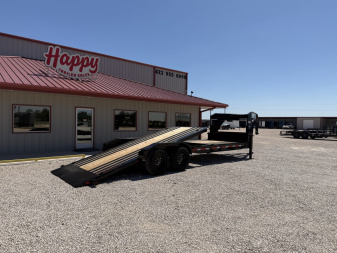 New 2025 Diamond C 82"x24' GN Hydraulically Dampened Tilt - HDT-GN210 Pacesetter Edition