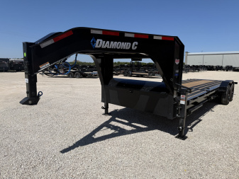New 2025 Diamond C 82"x24' GN Hydraulically Dampened Tilt - HDT-GN210 Pacesetter Edition