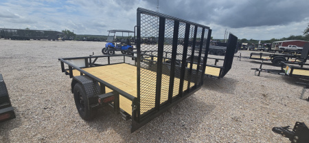 New 2025 Tiger Trailers 77" X 10' Utility Trailer