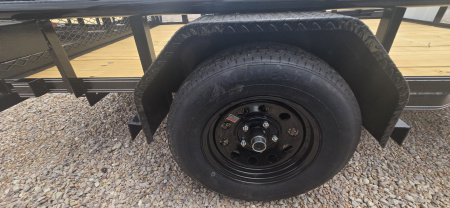 New 2025 Tiger Trailers 77" X 10' Utility Trailer