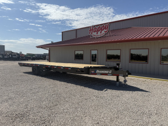 2025 Diamond C 102"x24' BP HD Deckover Equipment Trailer - DEC207