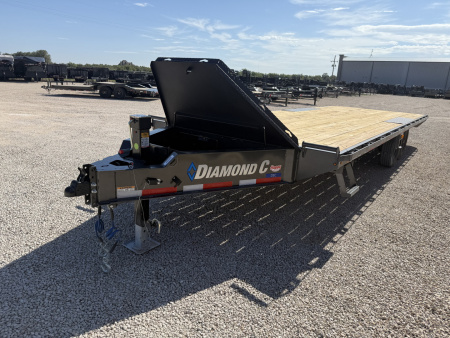 New 2025 Diamond C 102"x24' BP HD Deckover Equipment Trailer - DEC207