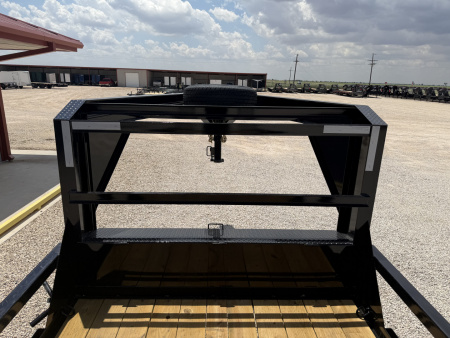 New 2026 PJ 83"x20' Gooseneck Angle Pipetop Trailer – P8