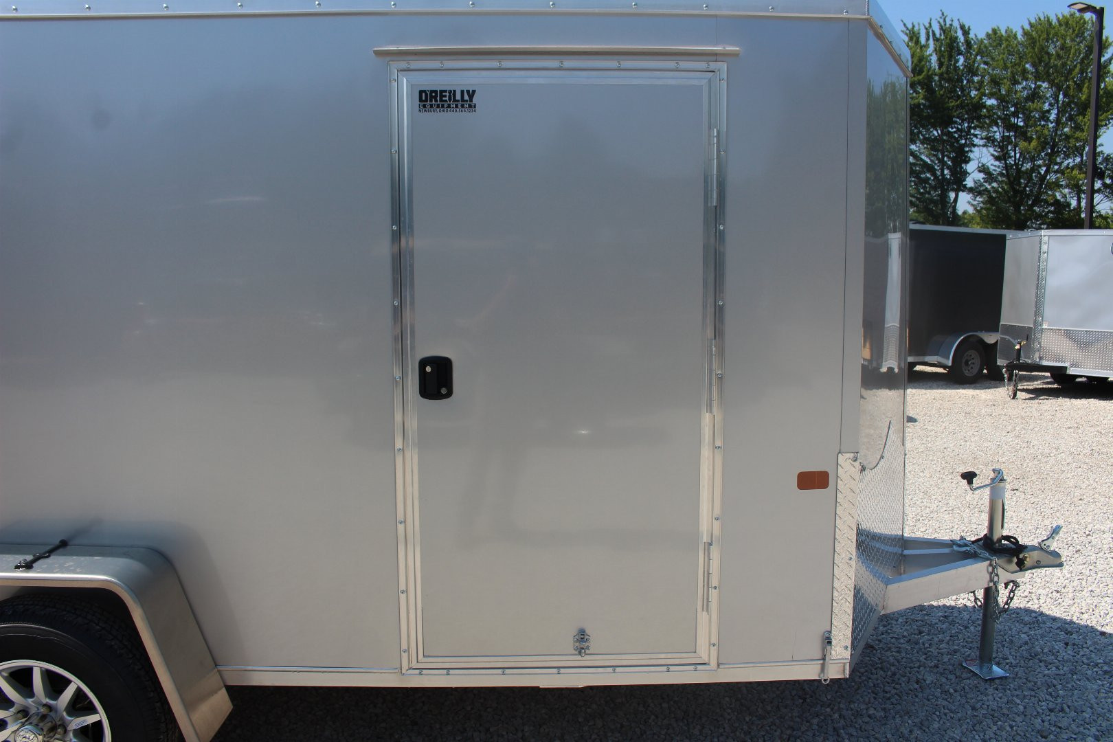 New 2025 NEO Trailers NAV 6' x 12' Aluminum Enclosed Cargo Trailer - Double Rear Door - 6' INTERIOR HEIGHT - 2990# GVW