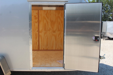 New 2025 NEO Trailers NAV 6' x 12' Aluminum Enclosed Cargo Trailer - Double Rear Door - 6' INTERIOR HEIGHT - 2990# GVW