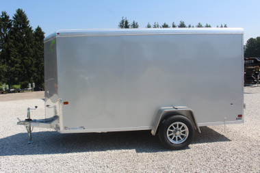 New 2025 NEO Trailers NAV 6' x 12' Aluminum Enclosed Cargo Trailer - Double Rear Door - 6' INTERIOR HEIGHT - 2990# GVW