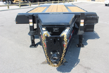 New 2025 Moritz FDPH DT 20' + 5' - Pintle Ring Deckover Equipment Trailer - 25900# GVW