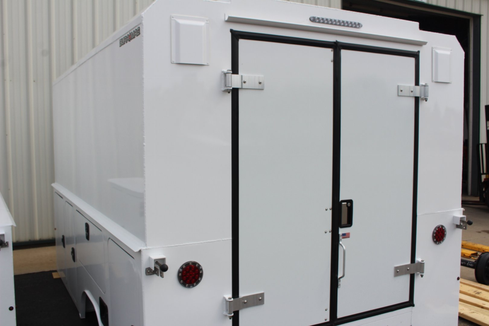 New 2025 Aluminum DuraMag Service Body DRW 84" CA - Canopy Body