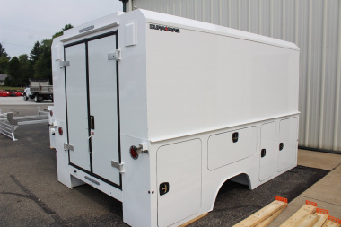 New 2025 Aluminum DuraMag Service Body DRW 84" CA - Canopy Body