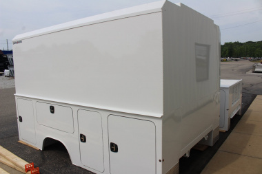 New 2025 Aluminum DuraMag Service Body DRW 84" CA - Canopy Body