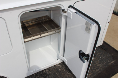 New 2025 Aluminum DuraMag Service Body DRW 84" CA - Canopy Body